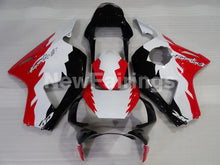 Cargar imagen en el visor de la galería, White and Red Black Factory Style - CBR 954 RR 02-03 Fairing Kit