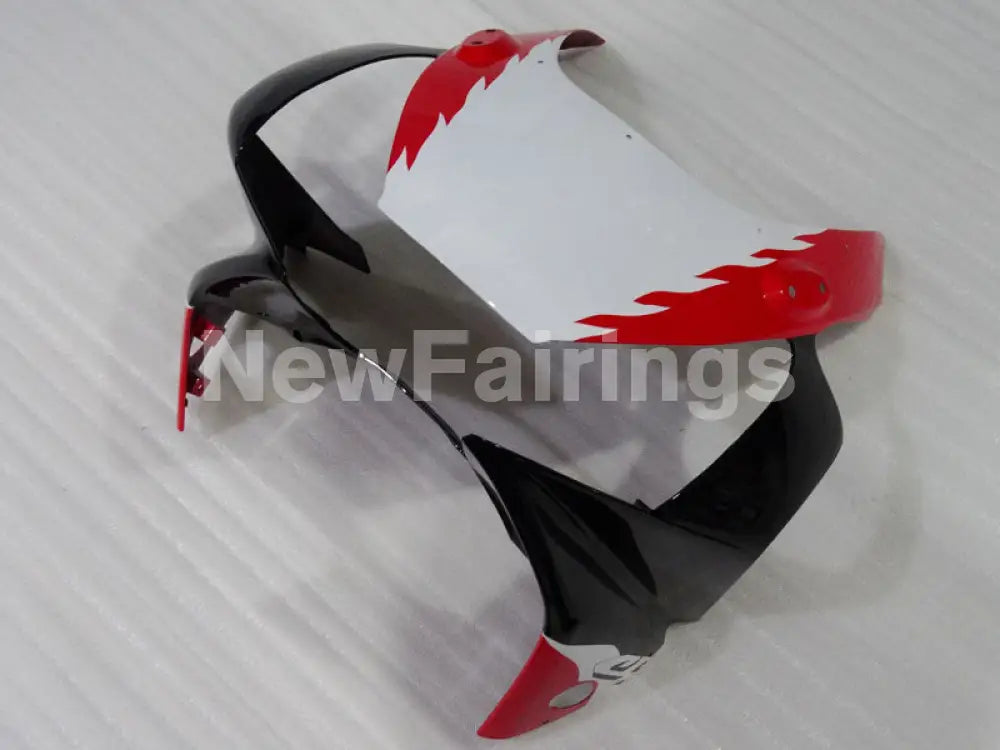 White and Red Black Factory Style - CBR 954 RR 02-03 Fairing Kit