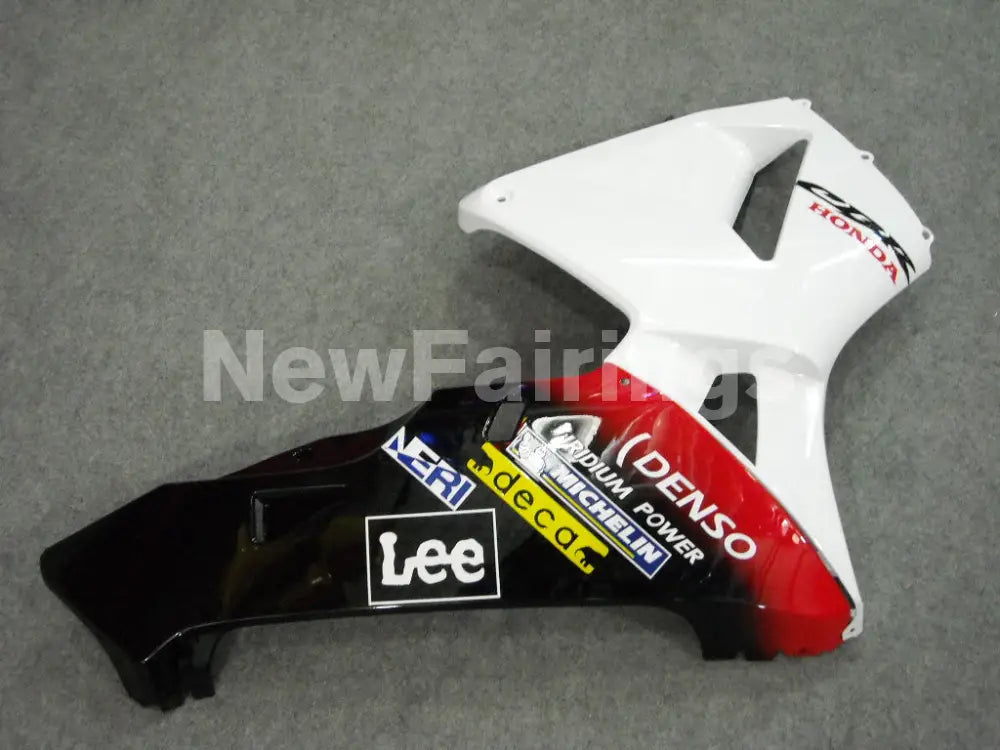 White and Red Black Lee - CBR600RR 05-06 Fairing Kit