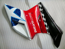 Cargar imagen en el visor de la galería, White and Red Black Star - Ducati 848/1098/1198 07-11 Fairing Kit