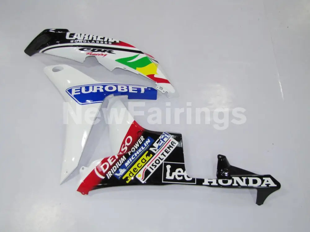 White and Red Blue Lee - CBR600RR 07-08 Fairing Kit