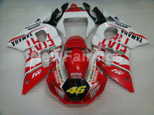 Cargar imagen en el visor de la galería, White and Red FIAT - YZF-R6 98-02 Fairing Kit