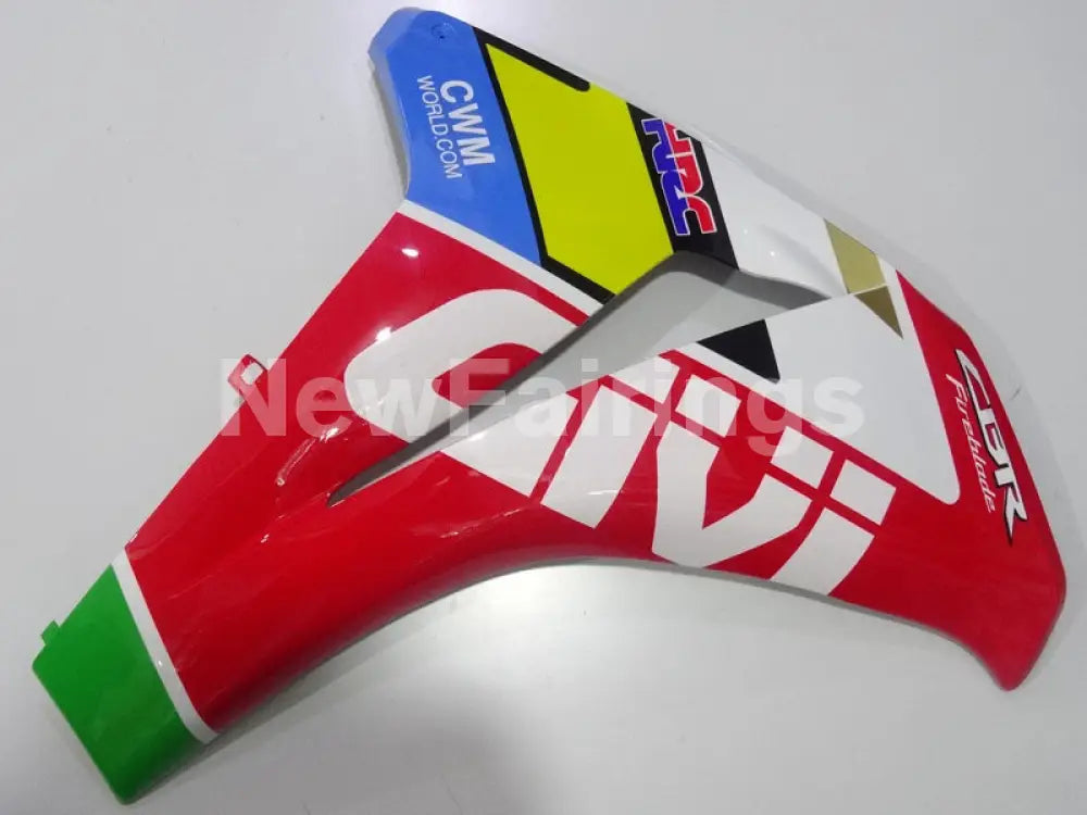 White and Red GiVi - CBR1000RR 08-11 Fairing Kit