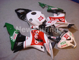 White Red and Green Castrol - CBR600RR 07-08 Fairing Kit