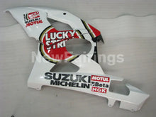 Cargar imagen en el visor de la galería, White and Red Lucky Strike - GSX-R1000 05-06 Fairing Kit