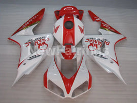 White and Red PRAMAC - CBR1000RR 06-07 Fairing Kit