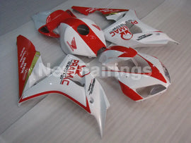 White and Red PRAMAC - CBR1000RR 06-07 Fairing Kit