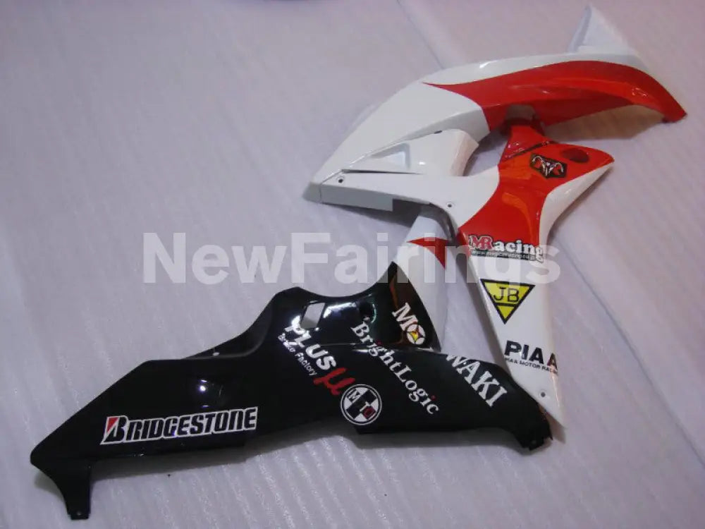 White and Red Racing - CBR600RR 07-08 Fairing Kit