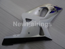 Cargar imagen en el visor de la galería, White Silver and Black Factory Style - GSX-R750 00-03 Fairing Kit