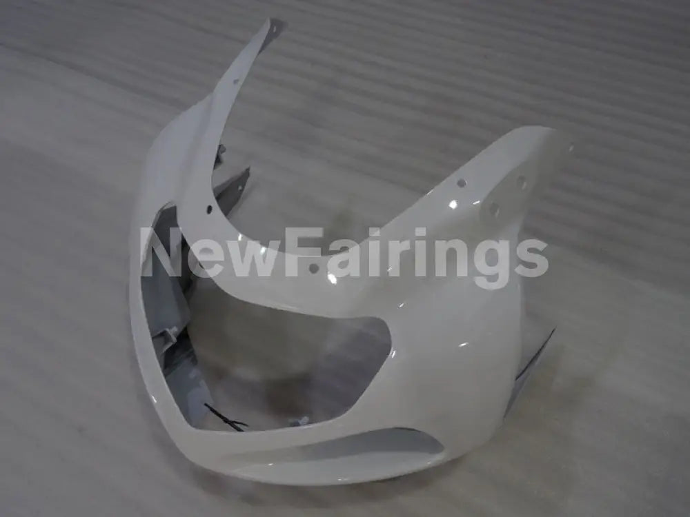 White Silver and Black Factory Style - GSX-R750 00-03 Fairing Kit