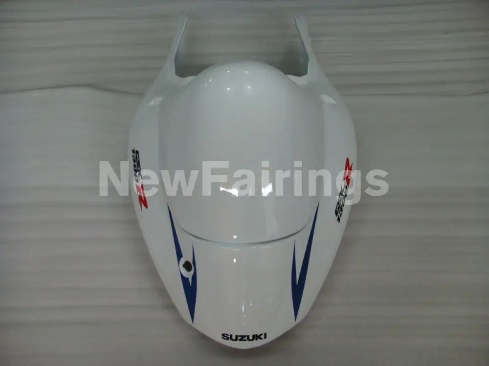 White Silver and Blue Factory Style - GSX1300R Hayabusa 99-07 Fairing Kit