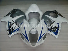 Cargar imagen en el visor de la galería, White Silver and Blue Factory Style - GSX1300R Hayabusa 99-07 Fairing Kit