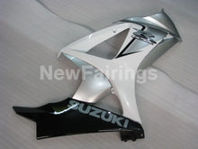 Cargar imagen en el visor de la galería, White and Silver Black Factory Style - GSX-R1000 07-08 Fairing Kit