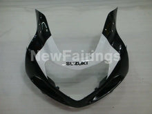 Cargar imagen en el visor de la galería, White and Silver Black Factory Style - GSX-R600 01-03 Fairing Kit