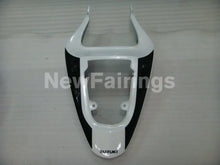 Cargar imagen en el visor de la galería, White and Silver Black Factory Style - GSX-R600 01-03 Fairing Kit