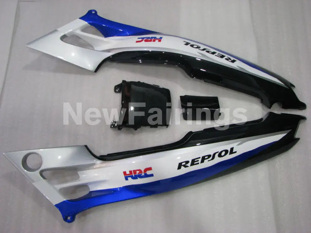 White and Silver Blue Repsol - CBR600 F2 91-94 Fairing Kit