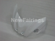 Cargar imagen en el visor de la galería, White and Silver Matte Black Factory Style - GSX-R1000 09-16 Fairing Kit