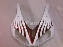 Cargar imagen en el visor de la galería, White and Wine Red Flame - CBR1000RR 06-07 Fairing Kit