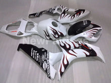 Cargar imagen en el visor de la galería, White and Wine Red Flame - CBR1000RR 06-07 Fairing Kit
