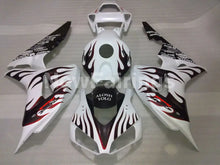 Cargar imagen en el visor de la galería, White and Wine Red Flame - CBR1000RR 06-07 Fairing Kit