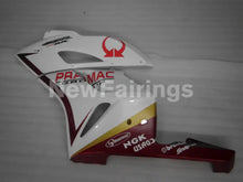 Cargar imagen en el visor de la galería, White and Wine Red PRAMAC - CBR1000RR 04-05 Fairing Kit