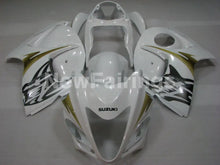 Cargar imagen en el visor de la galería, White with Black decals Factory Style - GSX1300R Hayabusa 08-20 Fairing Kit