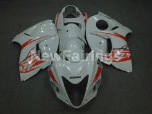 Cargar imagen en el visor de la galería, White with orange decals Factory Style - GSX1300R Hayabusa 08-20 Fairing Kit