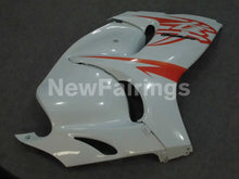 Cargar imagen en el visor de la galería, White with orange decals Factory Style - GSX1300R Hayabusa 08-20 Fairing Kit