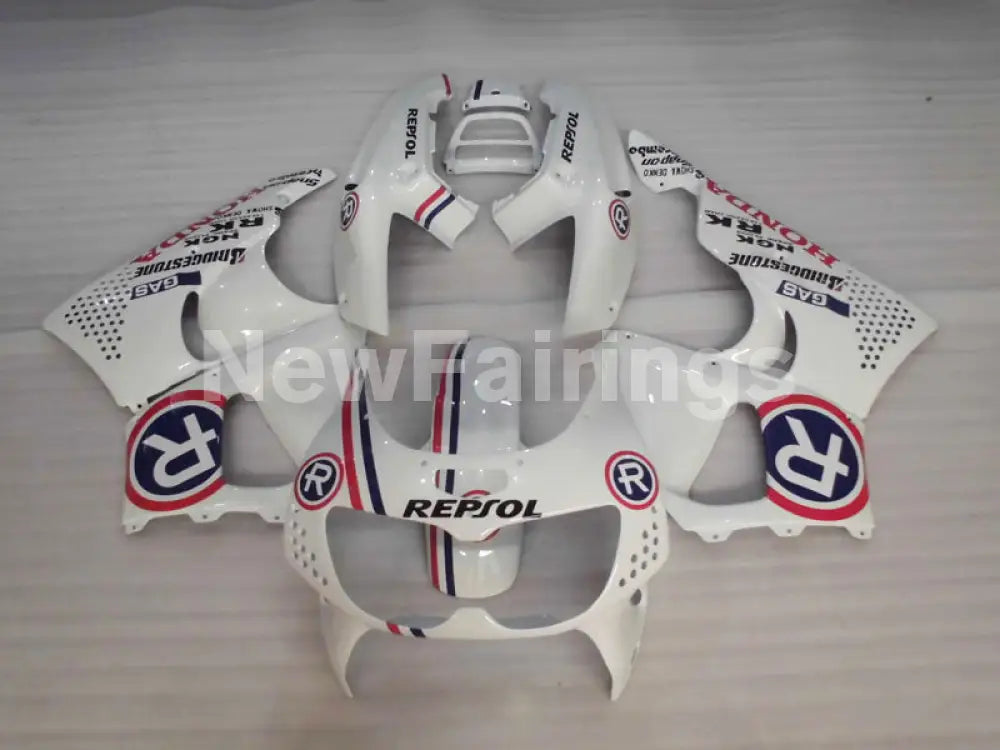 White with R Repsol - CBR 900 RR 94-95 Fairing Kit