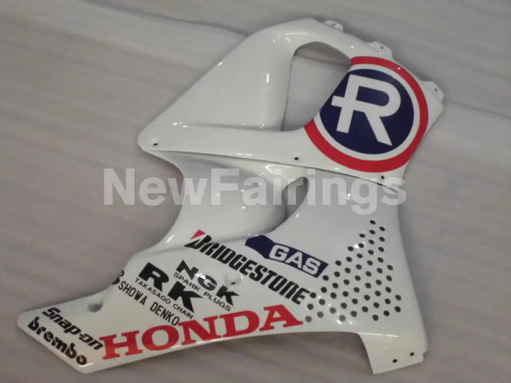 White with R Repsol - CBR 900 RR 94-95 Fairing Kit