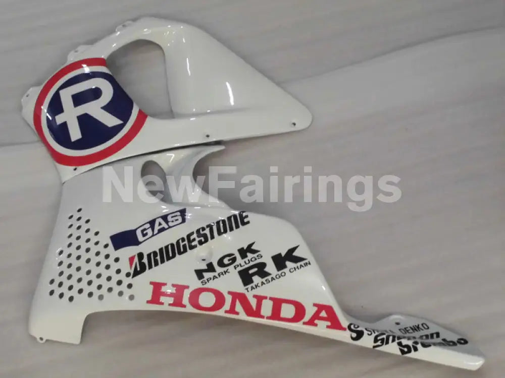 White with R Repsol - CBR 900 RR 94-95 Fairing Kit