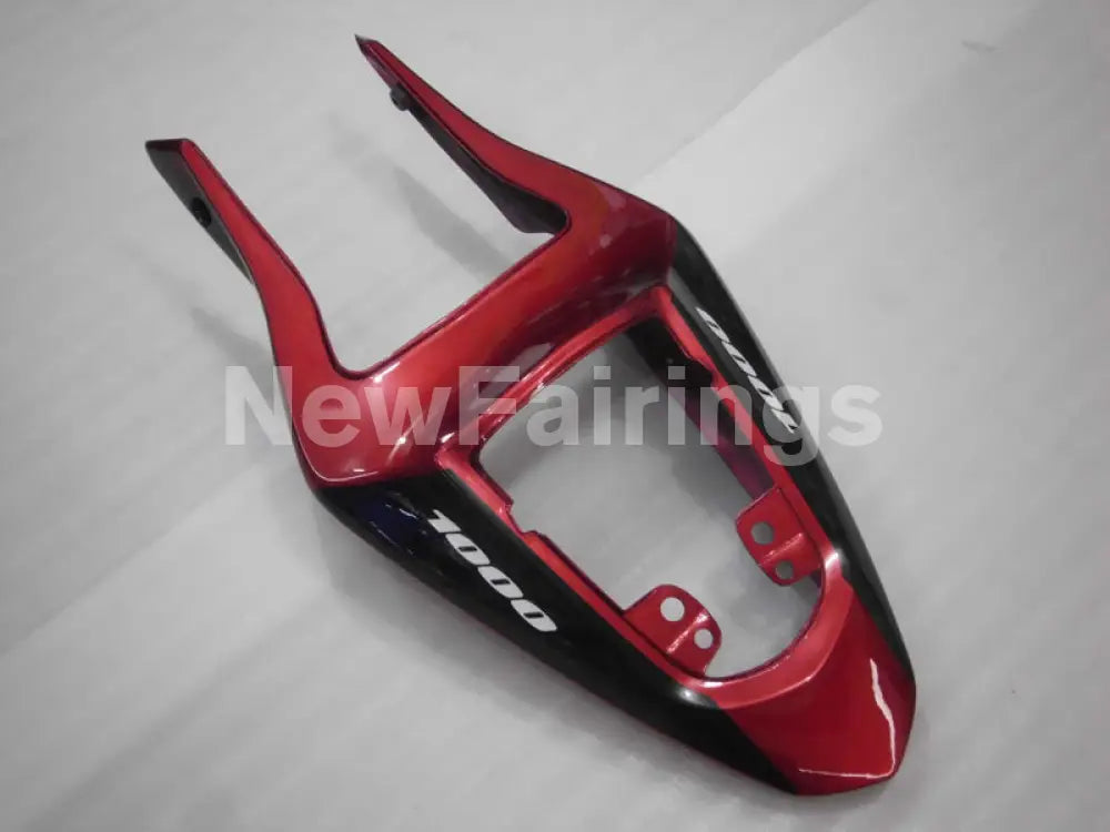 Wine Red and Black Factory Style - GSX-R1000 03-04 Fairing Kit