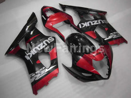 Wine Red and Black Factory Style - GSX-R1000 03-04 Fairing Kit