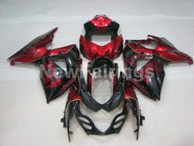 Cargar imagen en el visor de la galería, Wine Red and Black Factory Style - GSX-R1000 09-16 Fairing Kit