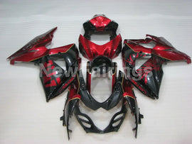 Wine Red and Black Factory Style - GSX-R1000 09-16 Fairing Kit