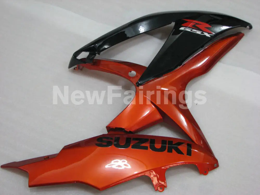 Wine Red and Black Factory Style - GSX-R600 08-10 Fairing Kit