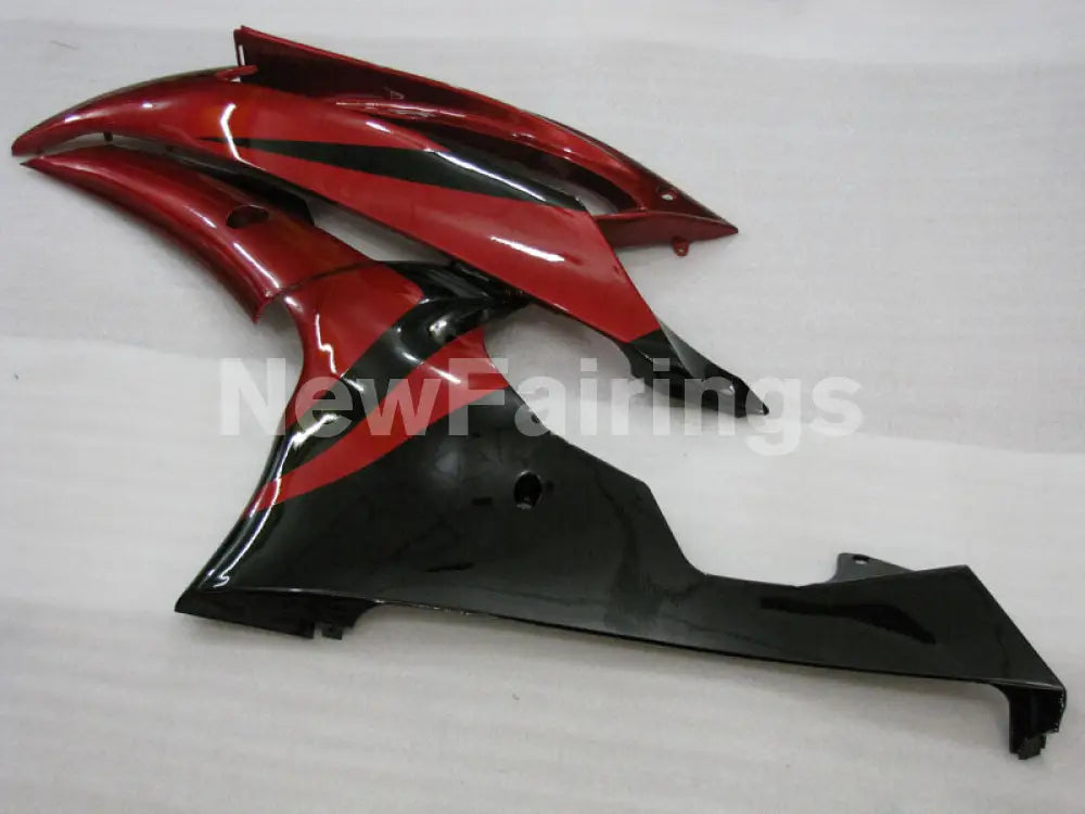 Wine Red and Black Factory Style - YZF-R6 08-16 Fairing Kit