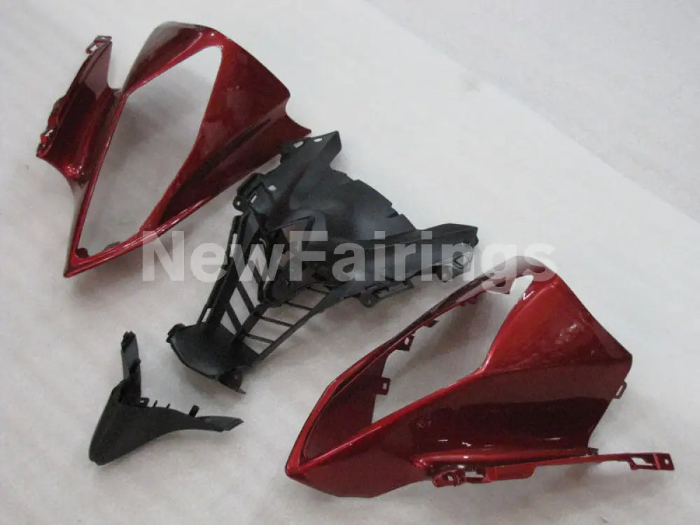 Wine Red and Black Factory Style - YZF-R6 08-16 Fairing Kit