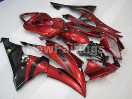 Wine Red and Black Factory Style - YZF-R6 08-16 Fairing Kit