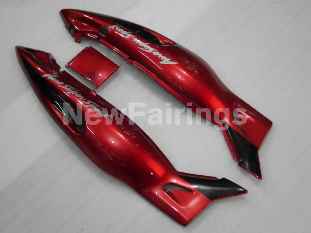 Wine Red and Black Factory Style - YZF600R Thundercat 96-07 Fairing Kit