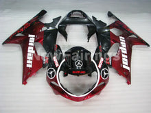Cargar imagen en el visor de la galería, Wine Red and Black Jordan - GSX-R750 00-03 Fairing Kit