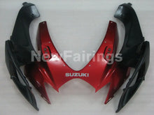 Cargar imagen en el visor de la galería, Wine Red and Black Silver Factory Style - GSX-R600 06-07 Fairing Kit