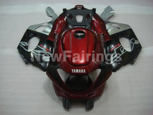 Cargar imagen en el visor de la galería, Wine Red and Black Silver Factory Style - YZF600R Thundercat 96-07 Fairing Kit
