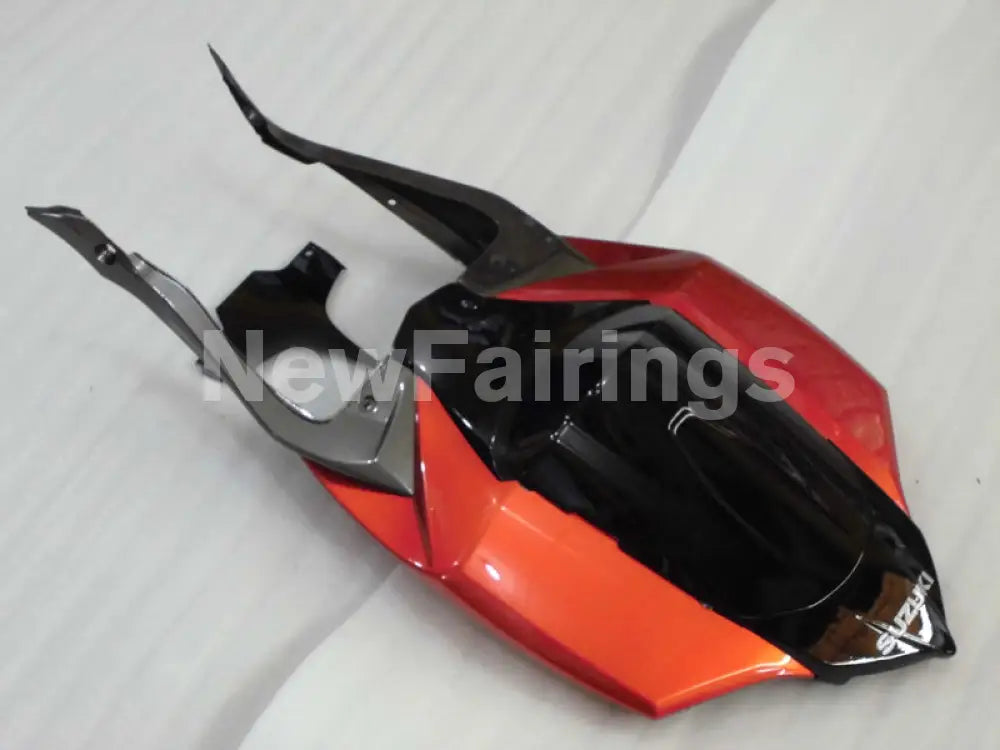 Wine Red and Grey Black Factory Style - GSX-R600 08-10 Fairing Kit