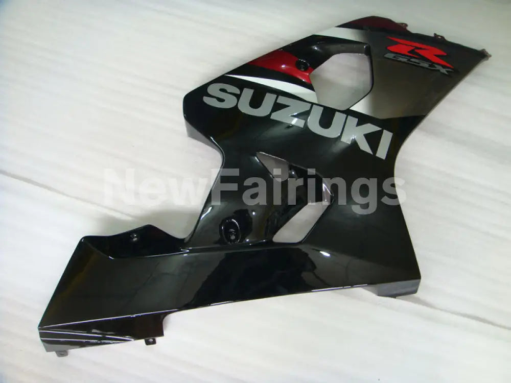 Wine Red and Grey Black Factory Style - GSX-R750 04-05 Fairing Kit