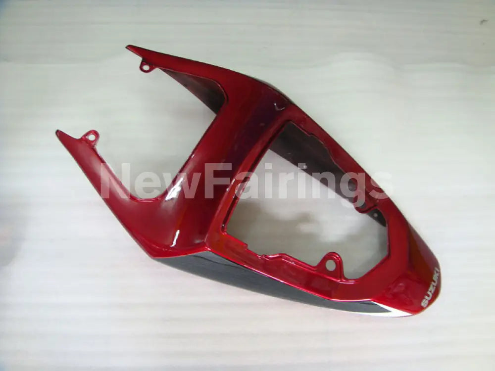 Wine Red and Grey Black Factory Style - GSX-R750 04-05 Fairing Kit