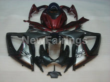 Cargar imagen en el visor de la galería, Wine Red and Grey Black Factory Style - GSX-R750 06-07 Fairing Kit