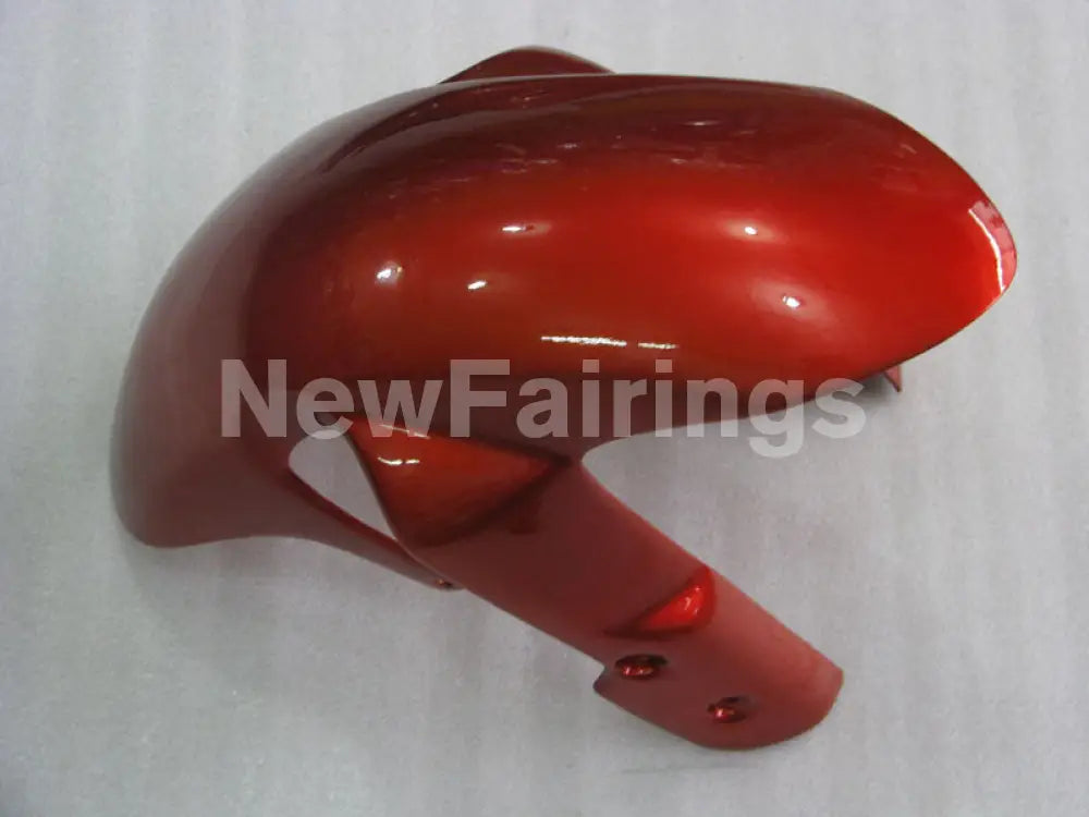 Wine Red and Matte Black Factory Style - GSX-R600 06-07 Fairing Kit