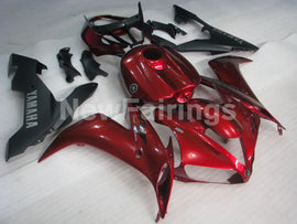 Wine Red and Matte Black Factory Style - YZF-R1 04-06 Fairing Kit