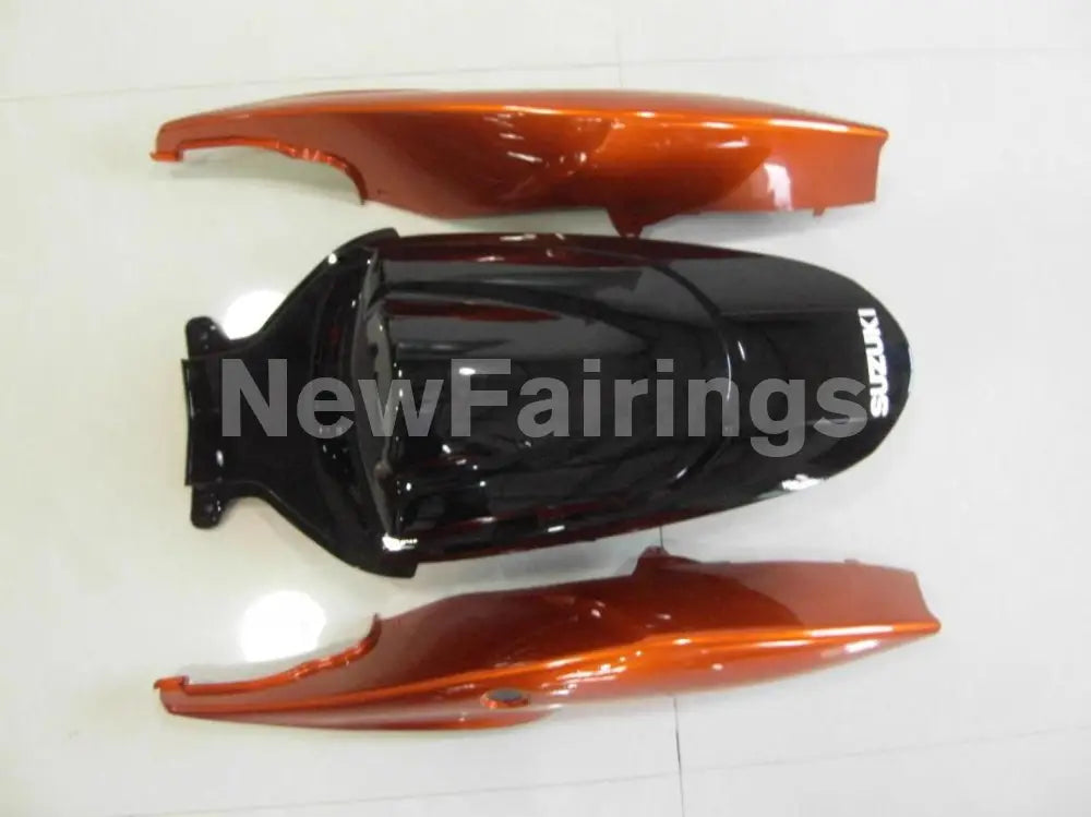 Wine Red and Silver Black Factory Style - GSX-R600 08-10 Fairing Kit